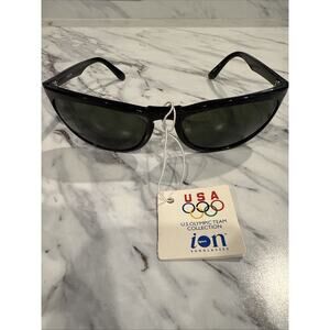 Ion 36USC380 Olympic Series Black/Green Made France by Bolle Designer Sunglasses